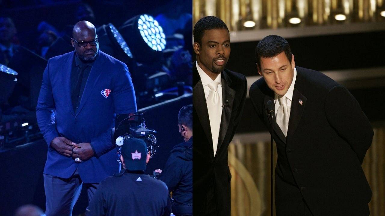 "Adam Sandler is really f*cking good at basketball!": When Shaquille O'Neal blessed the Grown-Ups actor with a really rare compliments on his ball skills