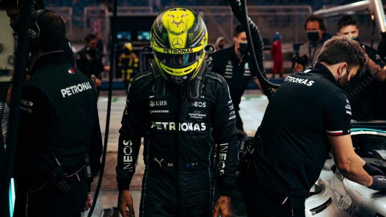 "My battle is with the guys behind me" - Lewis Hamilton is moderately satisfied with his performance in Bahrain qualifying