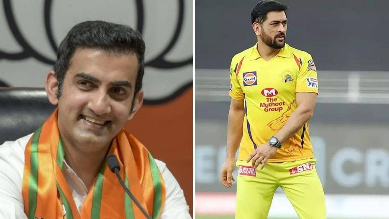 "I've so much mutual respect for MS Dhoni": Gautam Gambhir eulogizes MS Dhoni for his contribution to Indian Cricket ahead of IPL 2022