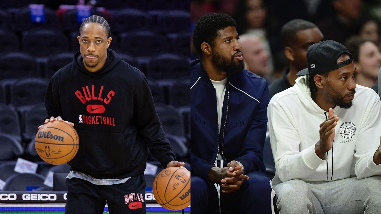 "The Clippers were on their way to my house, it was a real possibility, I had talked with Paul George": DeMar DeRozan had seriously considered teaming up with Kawhi Leonard and co during the off-season