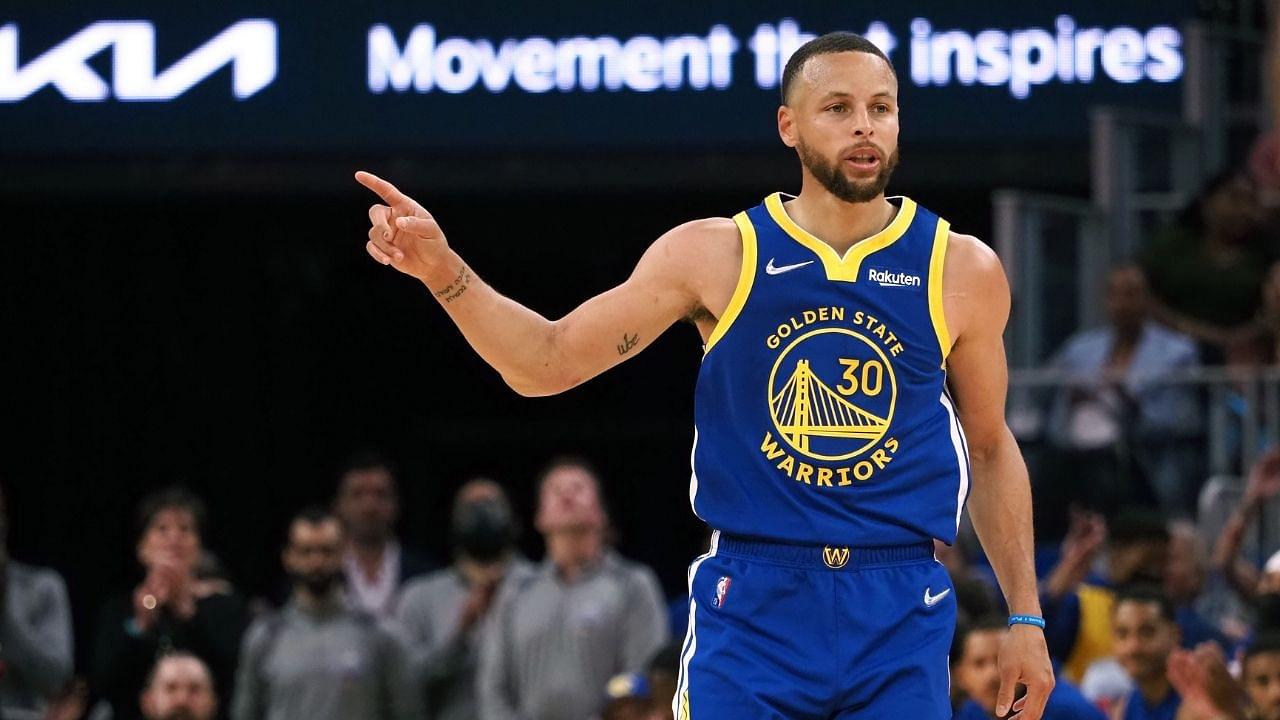 "Ah man, I was about to get some birthday shots or something!": Warriors' Stephen Curry wanted to go and celebrate 47 on his 34th, tried to get out of the post-game conference early