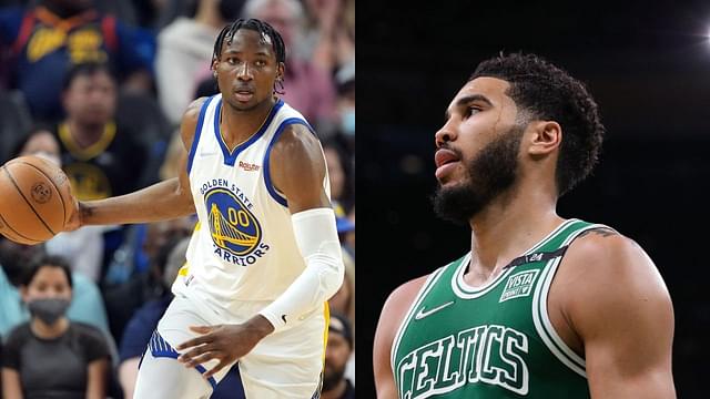 "Jayson Tatum, appreciate that man!": Warriors' rookie Jonathan Kuminga thanks the Celtics' star for his tweet, would look to impress him in person on Wednesday
