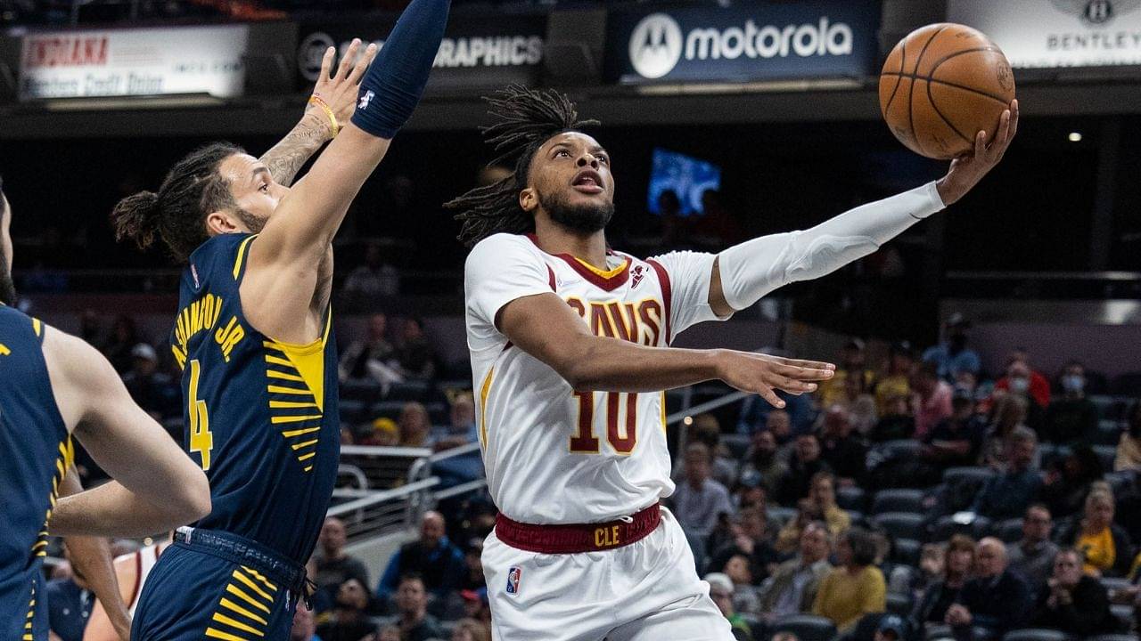 “Born in Indiana, having a game like this, with family in the stands is cool”: Darius Garland expresses his feelings after recording a historic 40-point double-double vs the Pacers