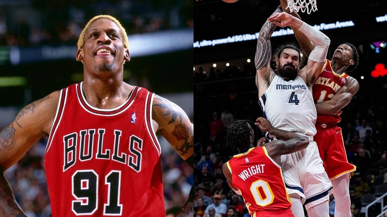 “I’m too stupid to rebound like Dennis Rodman”: Steven Adams compares his rebounding tactic of ‘just standing there’ to the Bulls legend’s ‘science’