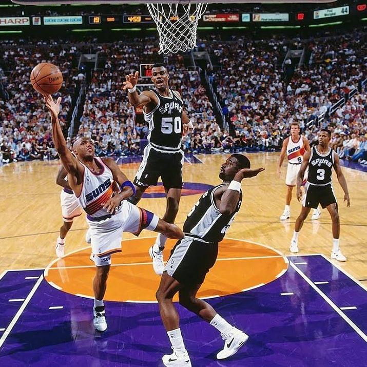 "When Charles Barkley prevailed over David Robinson and the Spurs": The Suns legend was a different beast in the 1993 playoffs