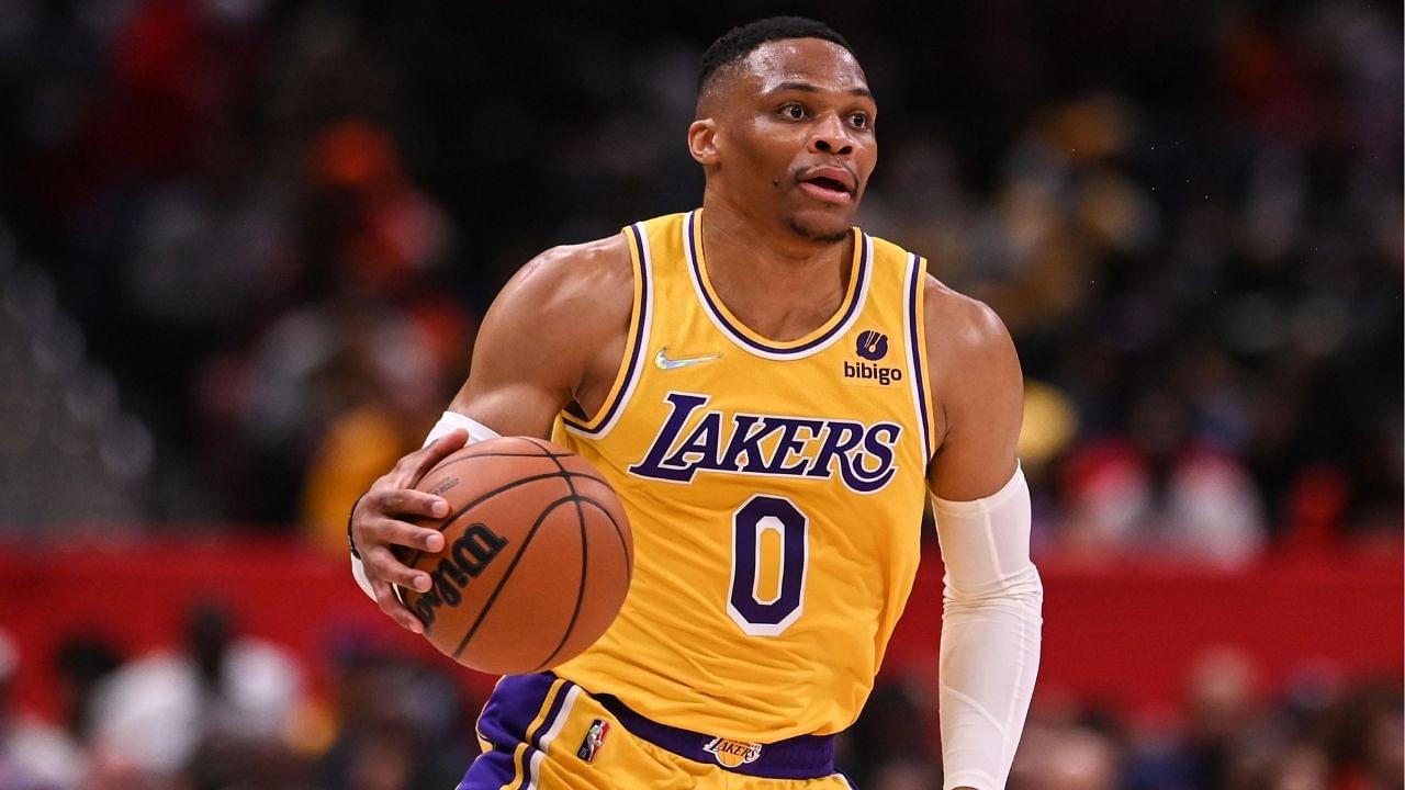 “In the last three games, Russell Westbrook has played his best basketball as a Laker”: Magic Johnson lauds Brodie for averaging a solid 21.3/8/9.7 over the past 3 clashes