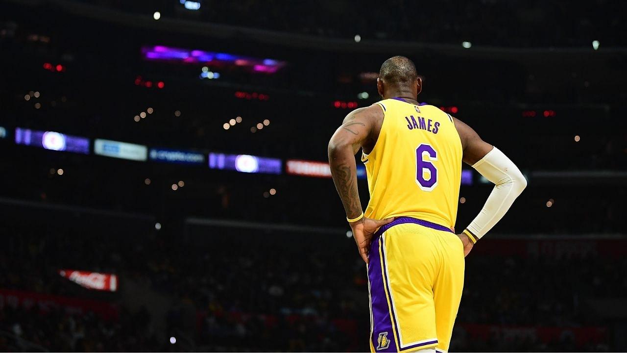 "Imagine LeBron James winning the scoring title in Year 19, and the Lakers don't even make the play-in games!": Skip Bayless mocks the King for his stat-padding ways amidst the team's losing streak