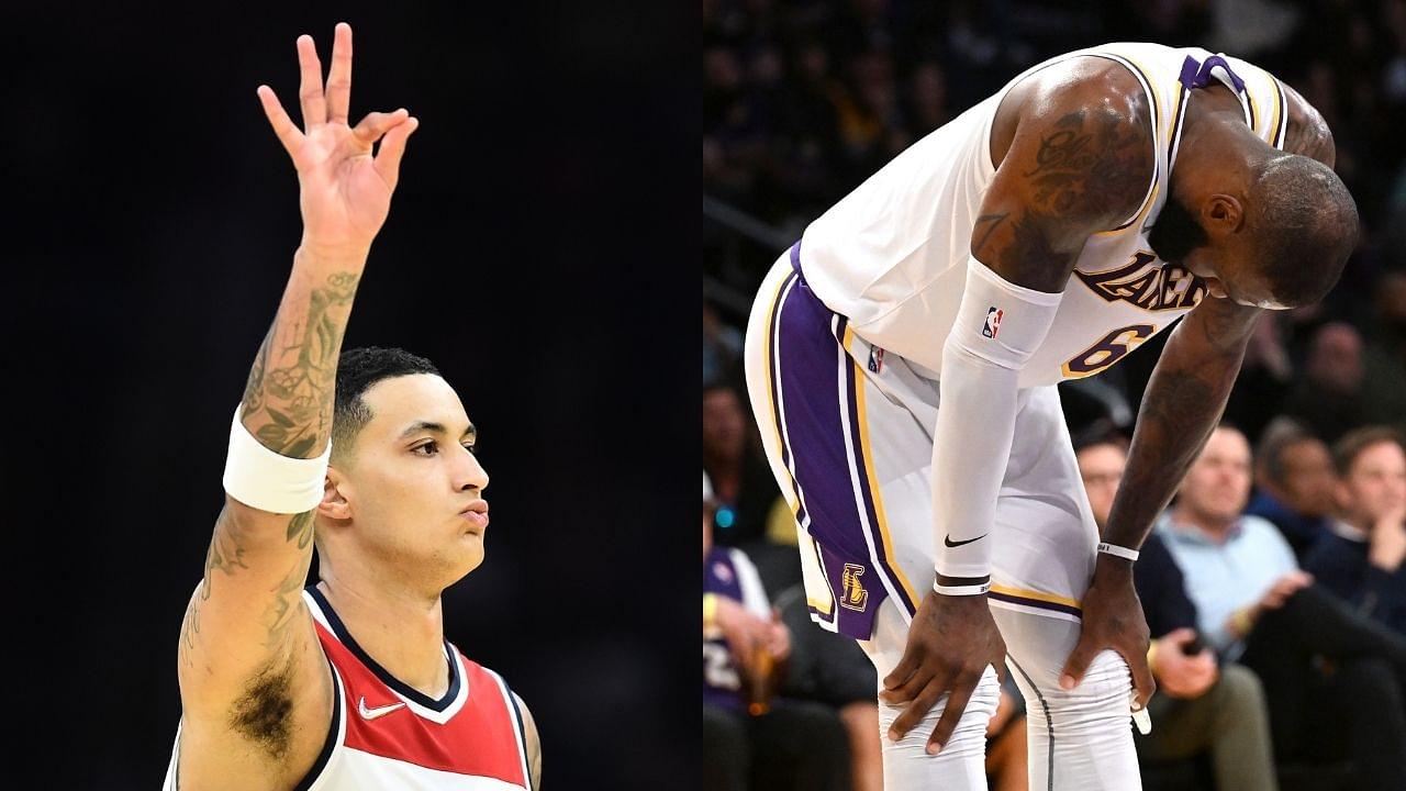 "Y'all so trash, LeBron James is taking charges now, LOL!": Wizards' Kyle Kuzma hilariously reacts to Lakers' star sacrificing his body during 109-104 loss to Mavericks