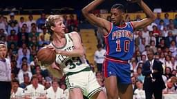 “Larry Bird schooled Dennis Rodman with his offensive arsenal”: How the Celtics legend overpowered the Pistons’ defensive savant in 1988