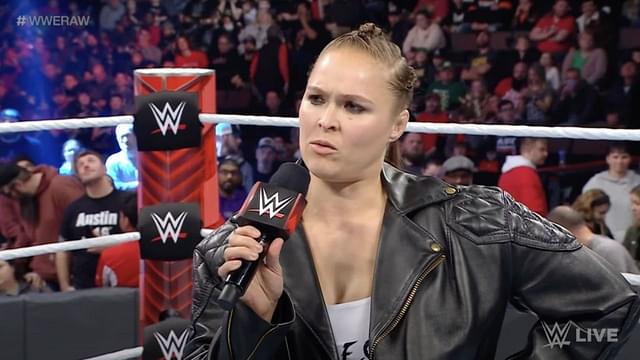 WWE Hall of Famer says Ronda Rousey appears to be unhappy in the role she’s in