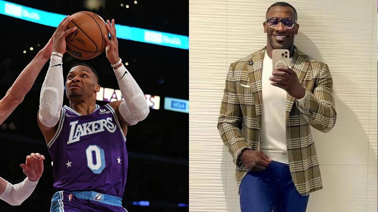 "Russell Westbrook is tired of people shaming his name, but not ashamed enough to play better": Shannon Sharpe pithily puts Lakers superstar in his place after the Brody's 1-9 start against the Wizards