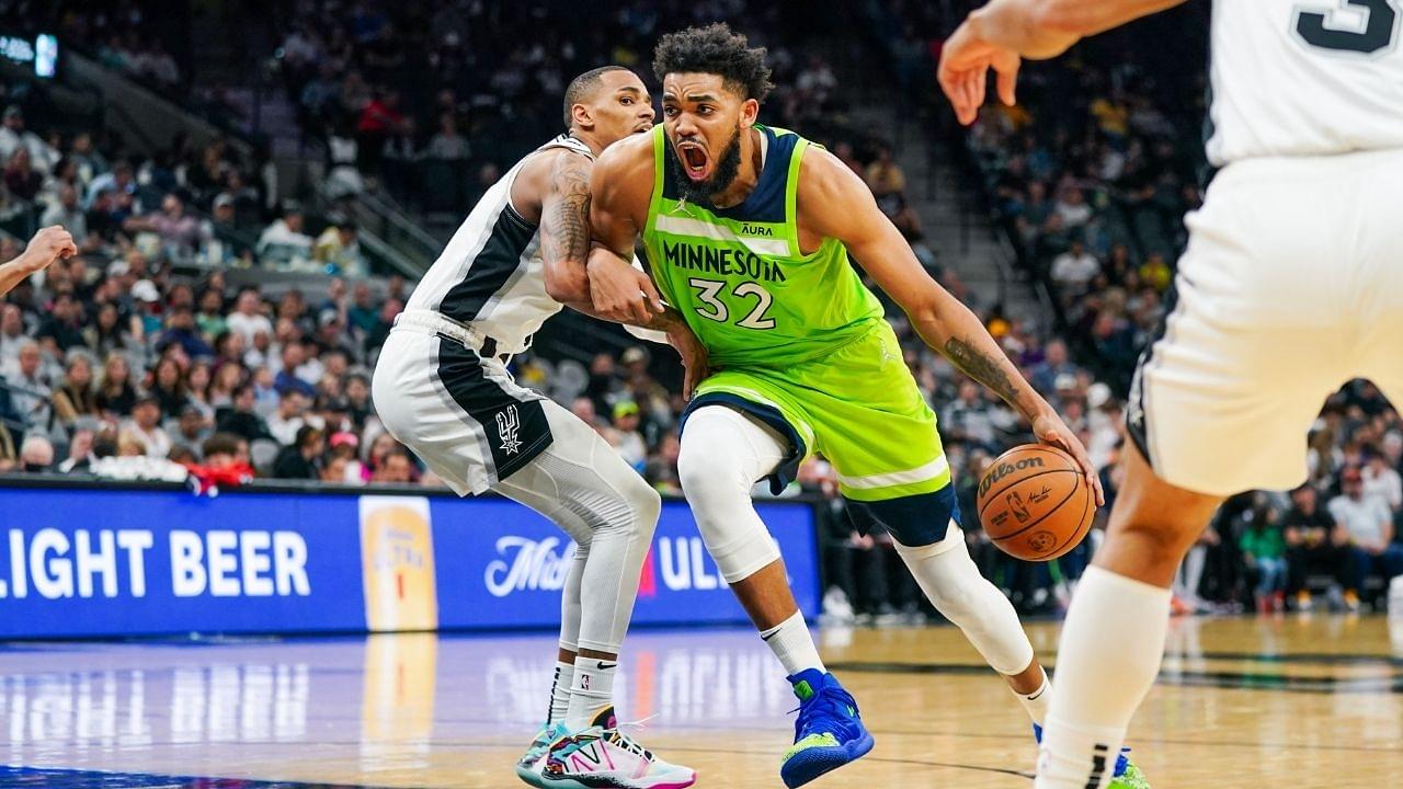 "Karl Anthony Towns becomes the first one since Shaquille O'Neal to record a 60/15 game!": Wolves' All-Star makes history, becomes 4th ever big in NBA History to record this feat