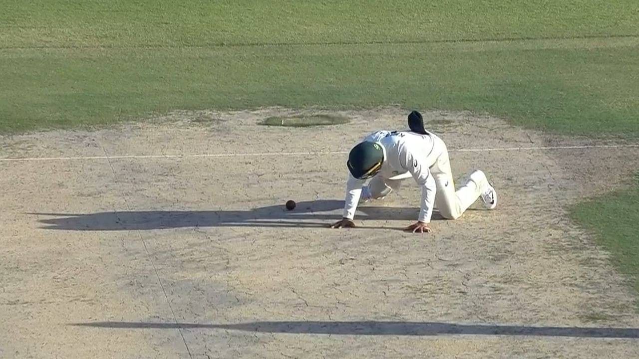 Usman Khawaja drop catch today: Khawaja drops Mohammad Rizwan with Australia needing 3 wickets to win Karachi Test