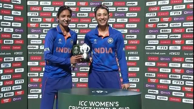 "I'm sure they have enough budget": Smriti Mandhana expects ICC to provide another trophy after sharing Player of the Match award with Harmanpreet Kaur