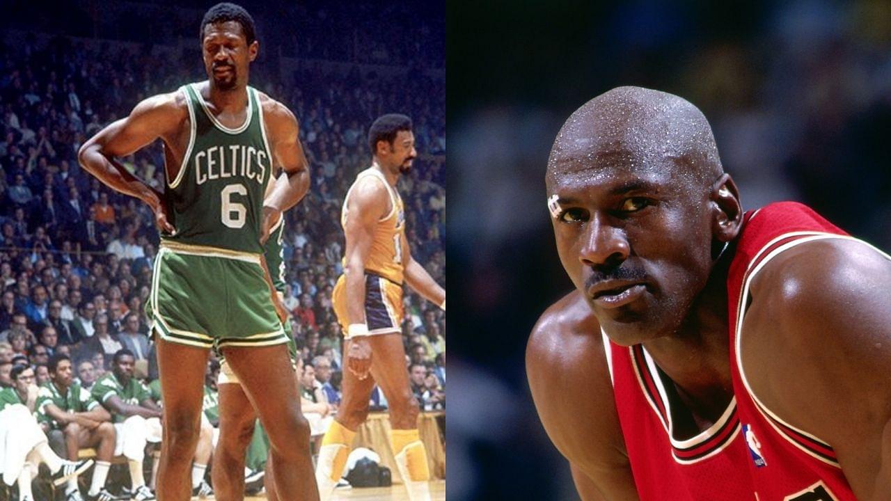 “Which record of mine are you going to go after Michael Jordan?”: When Bill Russell challenged the Bulls legend to try to go after his absurd Finals record