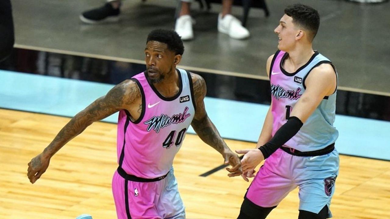 “I was not crazy to put Tyler Herro into the same conversation as Luka Doncic and Trae Young”: Udonis Haslem reiterates his statement of the Heat guard being one of the top youngsters in the league