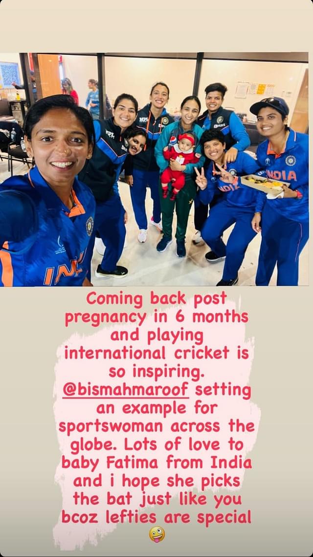 Indian Women's cricket team started their World Cup campaign on an excellent note. They defeated Pakistan by 107 runs in their first game. This is India's 11th consecutive win over Pakistan in the WODIs.