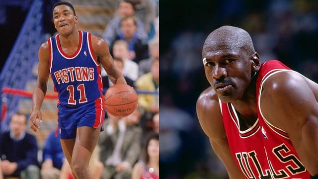 “I was tried to be nice to Isiah Thomas but he kept talking behind my back”: When Michael Jordan admitted to wanting to be on good terms with the Pistons guard