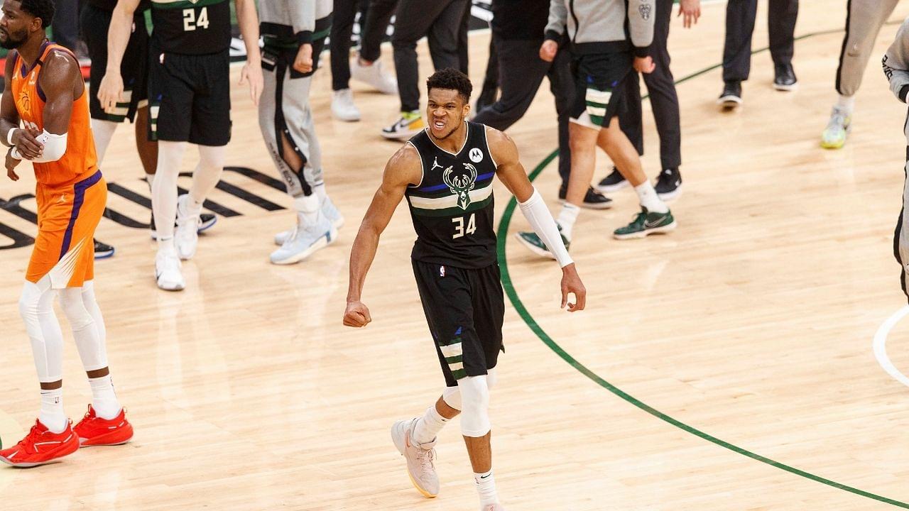 "This old thing? I took it from Westbrook": How Giannis Antetokounmpo borrowed his signature mean mug from the 2017 NBA MVP