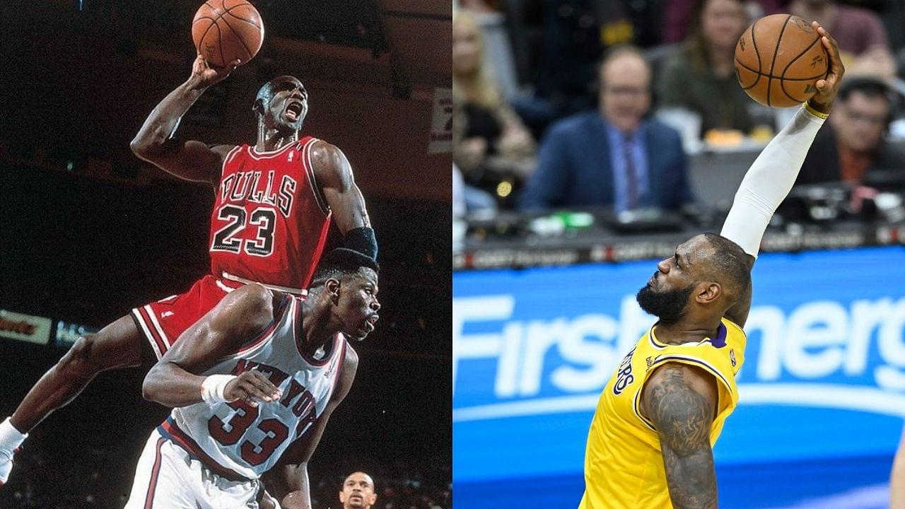 "LeBron James? GOAT? He wasn't even in the dunk contest, unlike Michael Jordan!": Skip Bayless rips into Lakers star for his utter lack of dunk contest championships
