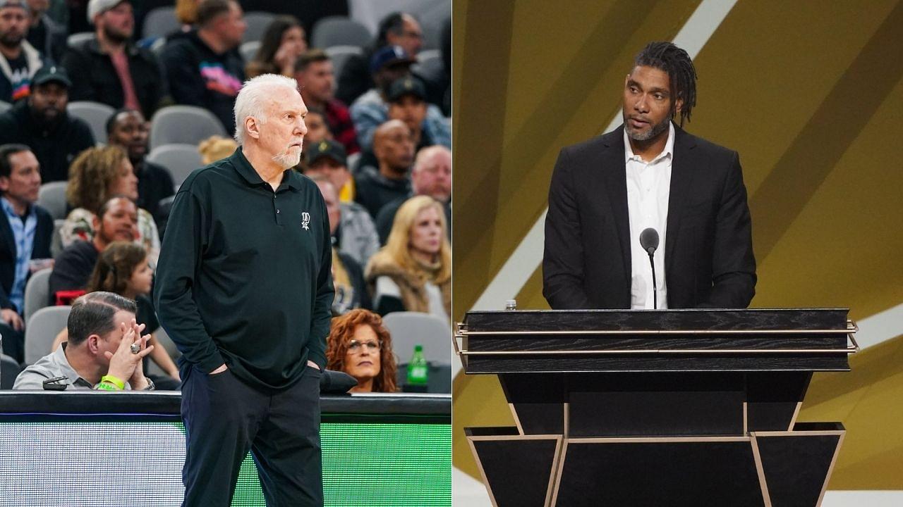"Gregg Popovich brought Tim Duncan carrot cake for 20 years!": When the Spurs coach told a wholesome story about his routine during away games with The Big Fundamental.