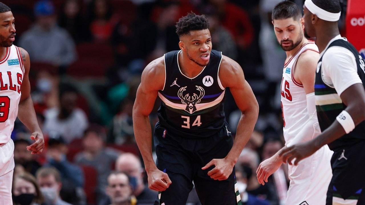 "Y’all been talking about the next “face” of the league like Giannis Antetokounmpo ain’t already here!": Bucks' Pat Connaughton praises his teammate, calls him the next face of the league
