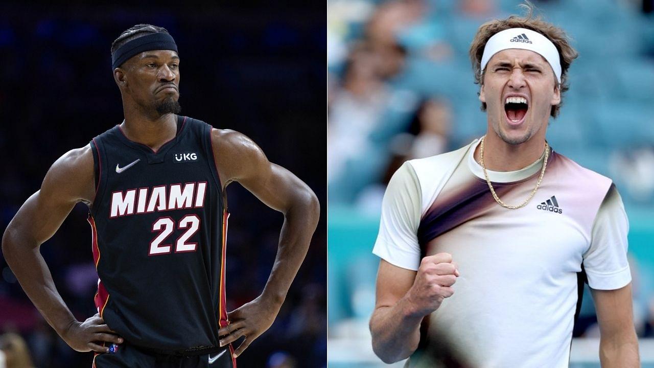 “Jimmy Butler doesn’t even know how to hold the racquet!”: Alexander Zverev hilariously reveals the truth behind his tennis and basketball battles with the Heat superstar