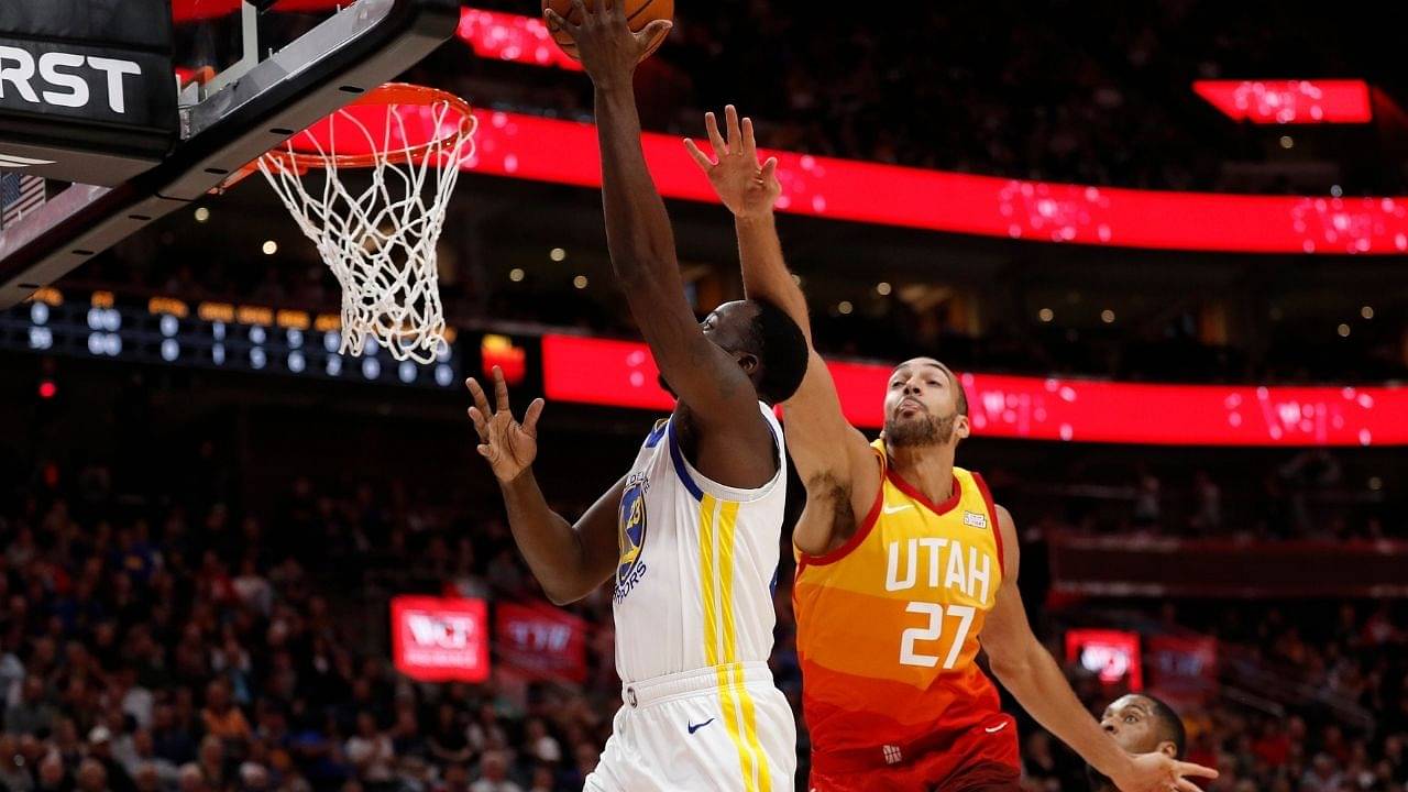 "If Draymond Green wants to disrespect me it's his choice, I'm never going to talk down on anyone": Rudy Gobert breaks his silence on the Warriors forward's recent digs at him