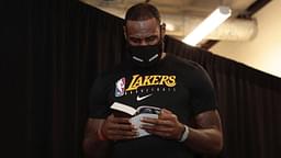 "LeBron James loves reading the first page of books": NBA Twitter trolls The King for always showing up to the arena with books as accessories