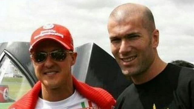 Watch as Seven times world champion Michael Schumacher takes football icon Zinedine Zidane on a ride in his Ferrari FXX