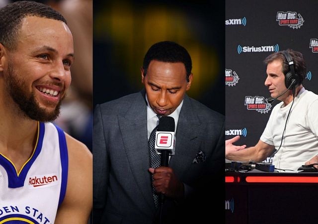 “Your life is on the line! Who you got Stephen A Smith? Bill Russell or Stephen Curry??”: Chris "Mad dog" Russo tears ESPN's veteran analyst apart in his own backyard