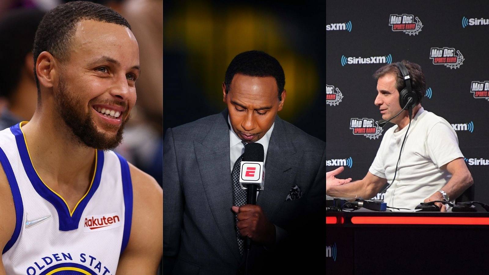 “Your life is on the line! Who you got Stephen A Smith? Bill Russell or Stephen Curry??”: Chris "Mad dog" Russo tears ESPN's veteran analyst apart in his own backyard