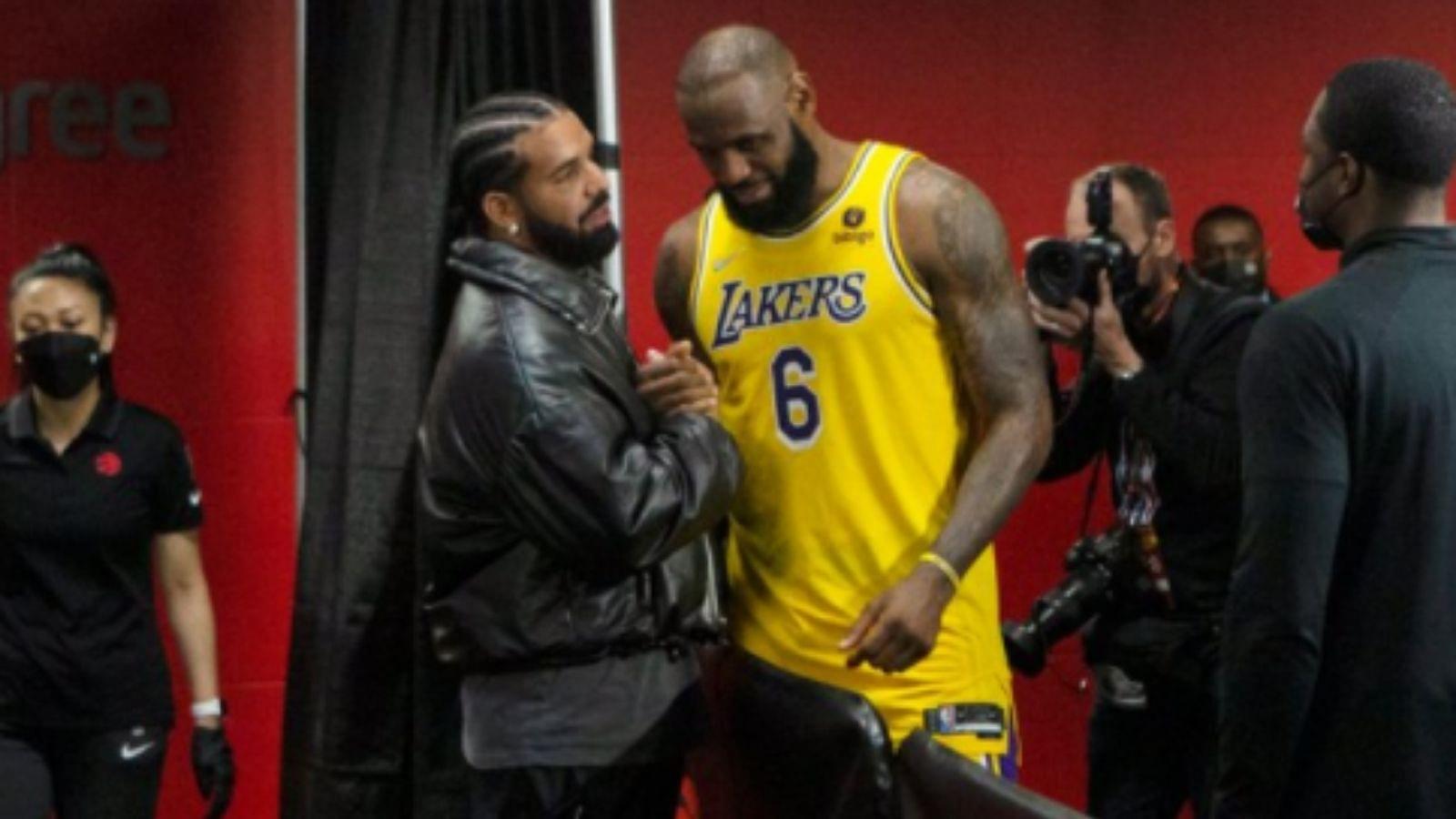 "Drake giving LeBron James $1 million was actually a selfish act": A podcast by 'The Volume' hilariously beaks down Drizzy's self-centeredness in aiding Lakers superstar