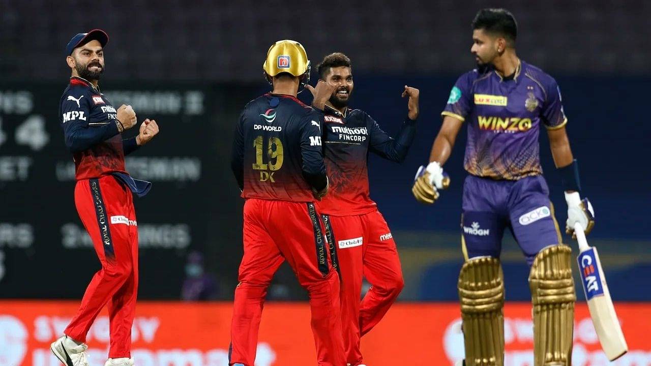 RCB vs KKR Man of the Match today IPL Who was awarded Man of the Match in Royal Challengers vs Knight Riders IPL 2022 match?