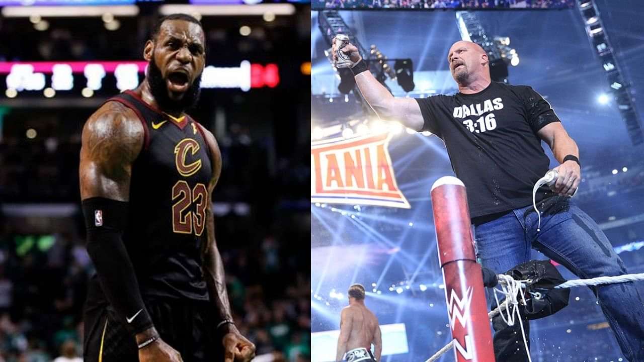 LeBron James wears 'Stone Cold' Steve Austin-inspired shirt celebrating pro  wrestling legend