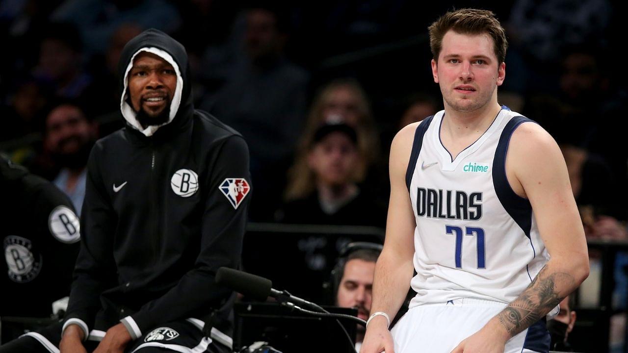 "Kevin Durant is my favorite player to watch! He makes it look way too easy!": Mavericks' Luka Doncic discusses why the Nets' superstar is his favorite player to watch and play against