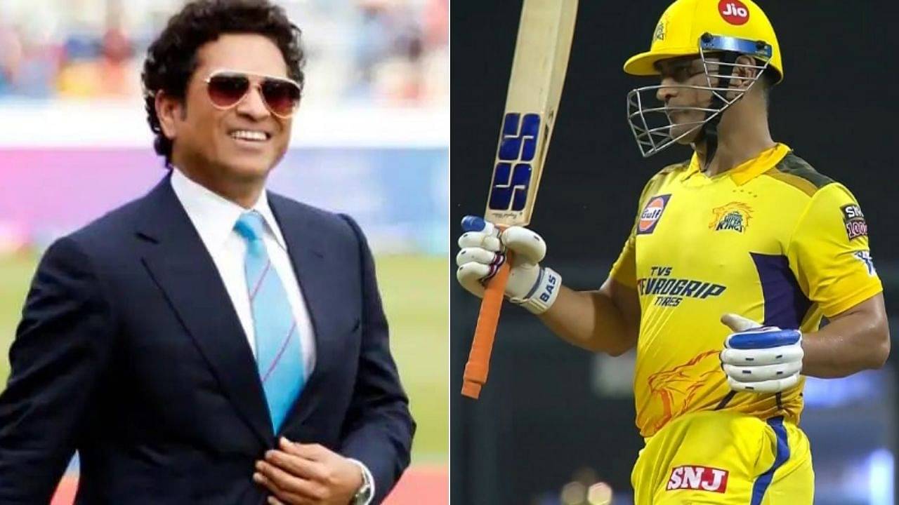 MS Dhoni is back: Sachin Tendulkar praised MS Dhoni for a well composed half-century during CSK vs KKR IPL 2022 opening match