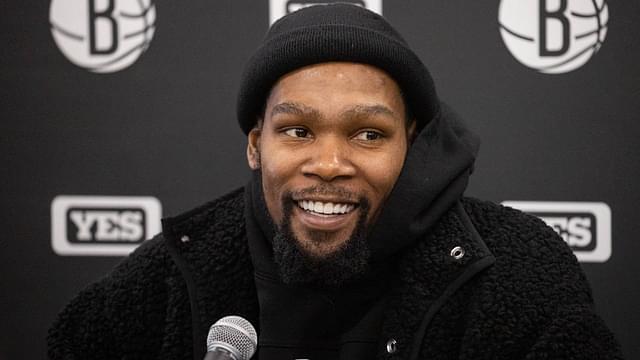 "The Knicks are the biggest team in the... I thought the Nets were irrelevant": Kevin Durant mocks a Knicks reporter post getting the W over the Heat