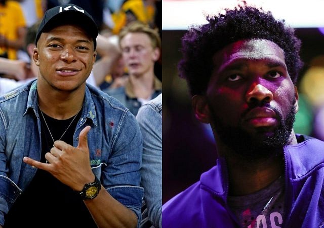 "Kylian Mbappe will finish as the BEST in football history": Joel Embiid predicts PSG star to end up as GOAT, excited about his arrival in Madrid next season