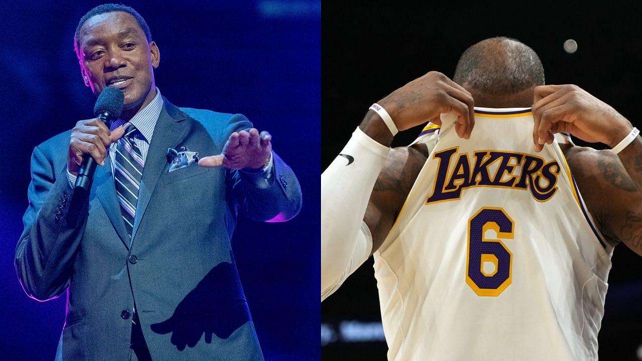 “Let is known that LeBron James is a once in a lifetime player”: Isiah Thomas continues to lobby for the Lakers superstar over Michael Jordan following scoring milestone