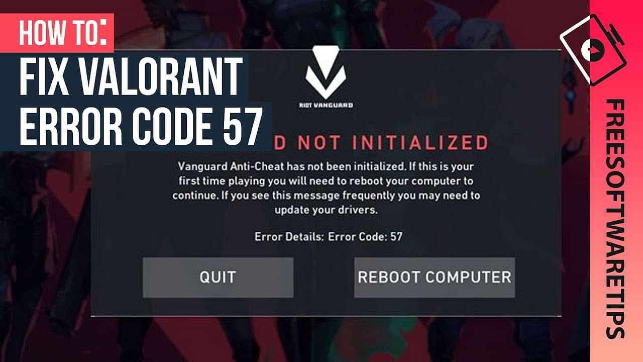 Valorant error codes explained