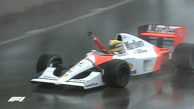 "It was impossible! We had a race, a very bad one": Ayrton Senna fumes after winning the second shortest race F1 race