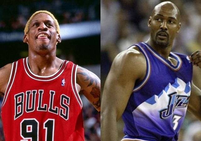 “If the referees let me play, I could guard Karl Malone all day”: Dennis Rodman was adamant on shutting the Jazz legend down in 1998 Finals against Bulls