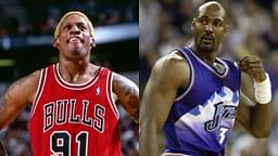 “If the referees let me play, I could guard Karl Malone all day”: Dennis Rodman was adamant on shutting the Jazz legend down in 1998 Finals against Bulls