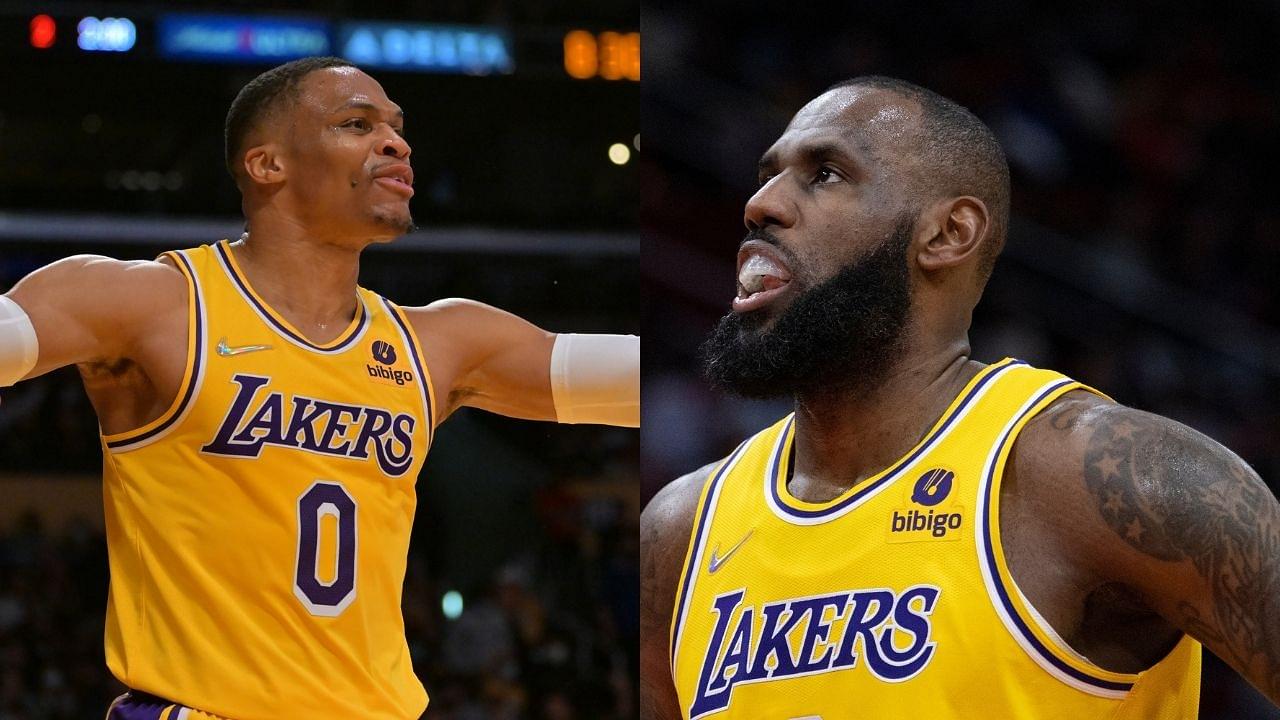 “LeBron James is not beating me in a game of one-on-one": When Russell Westbrook very confidently claimed he would beat the Lakers superstar in a 1v1