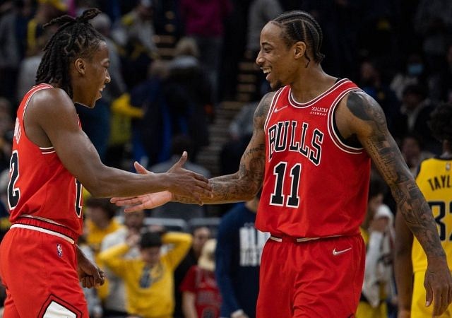 "DeMar DeRozan told me not to dwell on one game and move on": Bulls rookie Ayo Dosunmu says the 5x All-Star advises him on many things both on and off the court