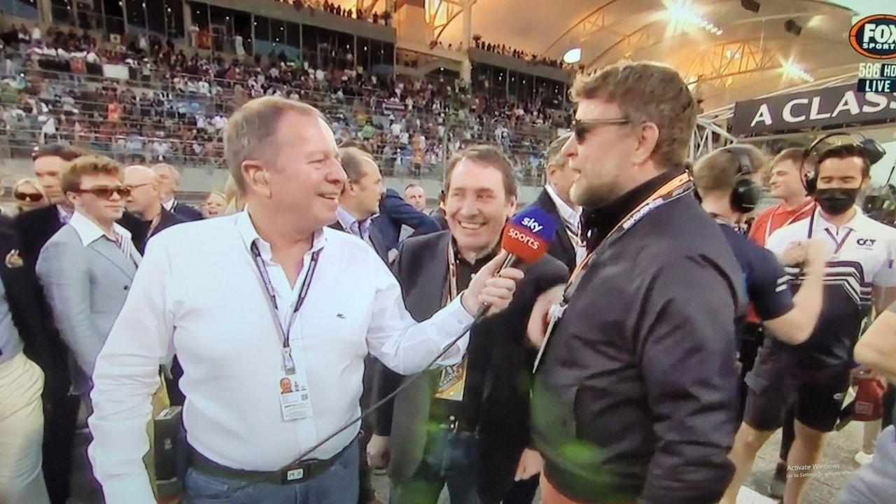 "Tell us you've been invited to F1 despite not knowing anything about F1"– Guy Ritchie predicts McLaren win before Bahrain race start