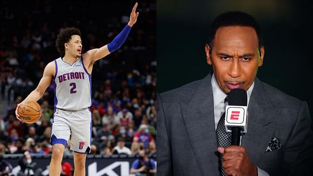 "Cade Cunningham wants to dunk on Stephen A. Smith": Rookie of the Year contender hilariously puts forward his wish to posterize ESPN's veteran analyst