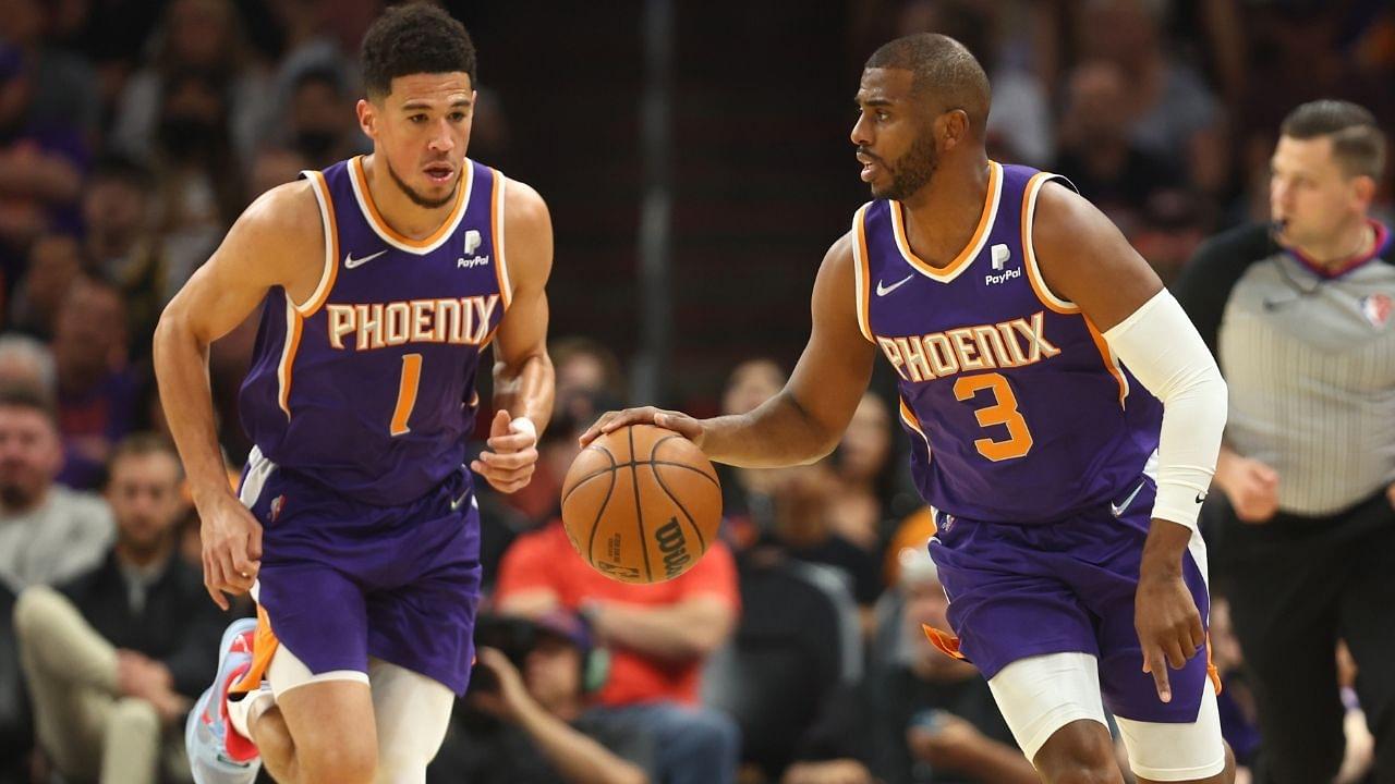 "Phoenix Suns for 2022 NBA Champions!": Chris Paul and Devin Booker announce their confidence about the Suns' chances ahead of the 2022 NBA Playoffs