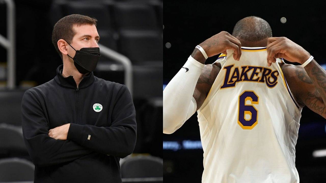 “I’m definitely not going to coach the Lakers”: Celtics President, Brad Stevens, emphatically shuts down any link between him and LeBron James and company